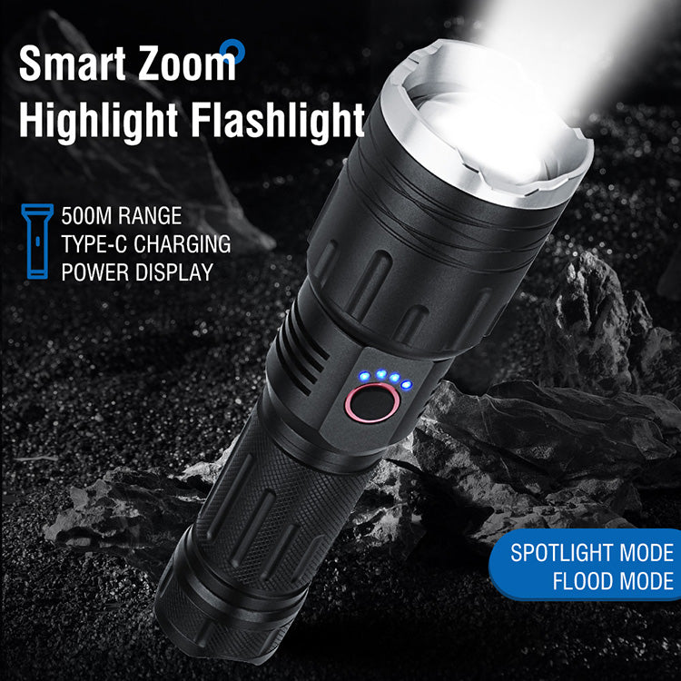 BORUiT 5000lm Flashlight