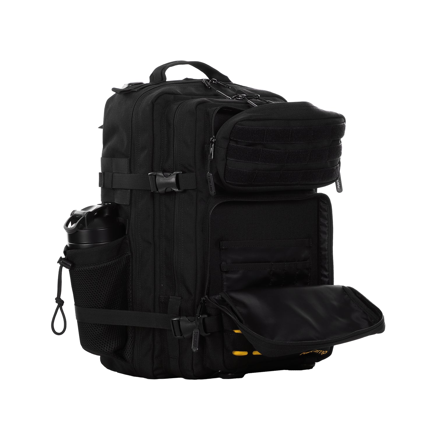 ALPHA - Black & Yellow 45L Backpack