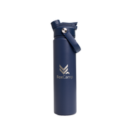 Navy Blue STAINLESS STEEL water bottle 750ML