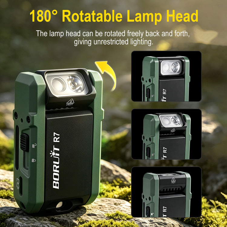 BORUiT R7 Mini Flashlight