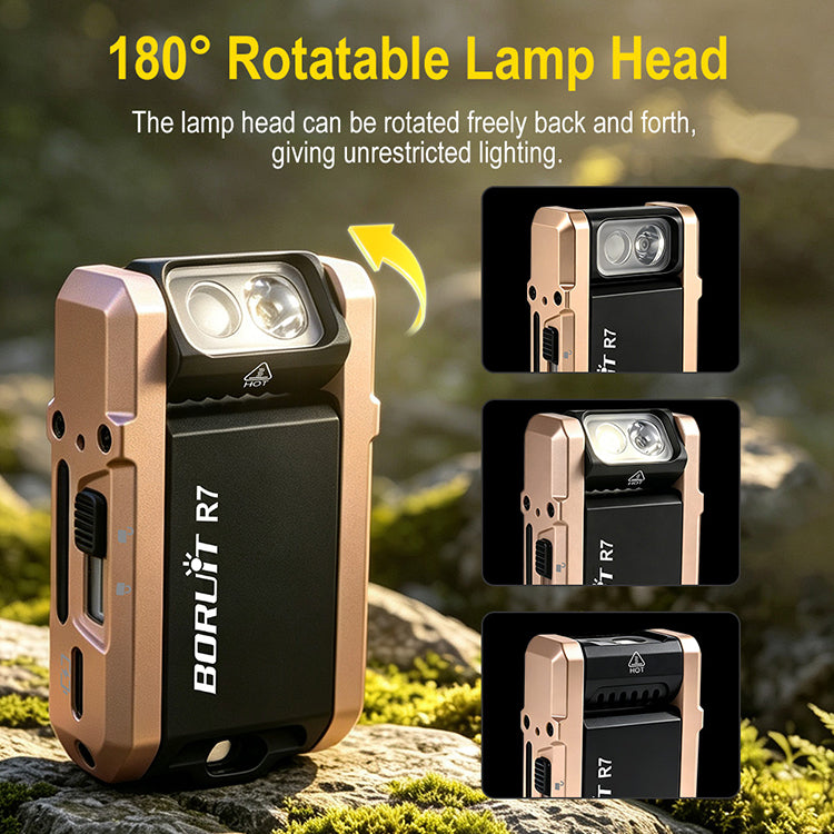 BORUiT R7 Mini Flashlight