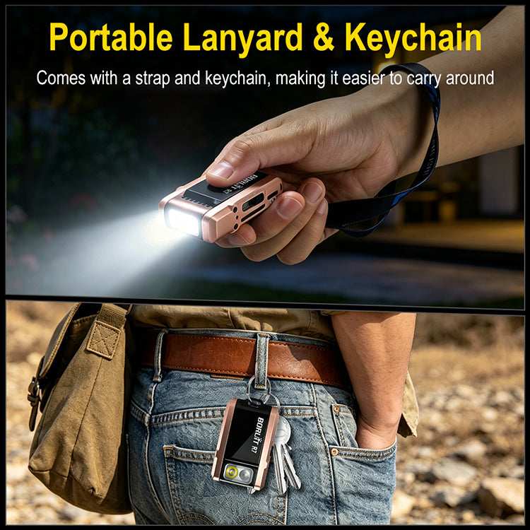 BORUiT R7 Mini Flashlight