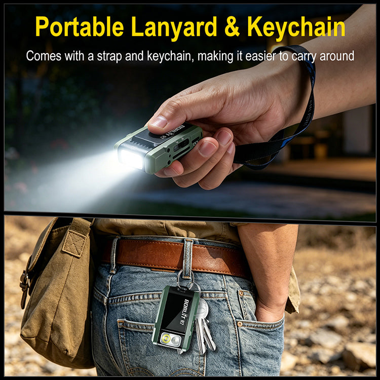 BORUiT R7 Mini Flashlight