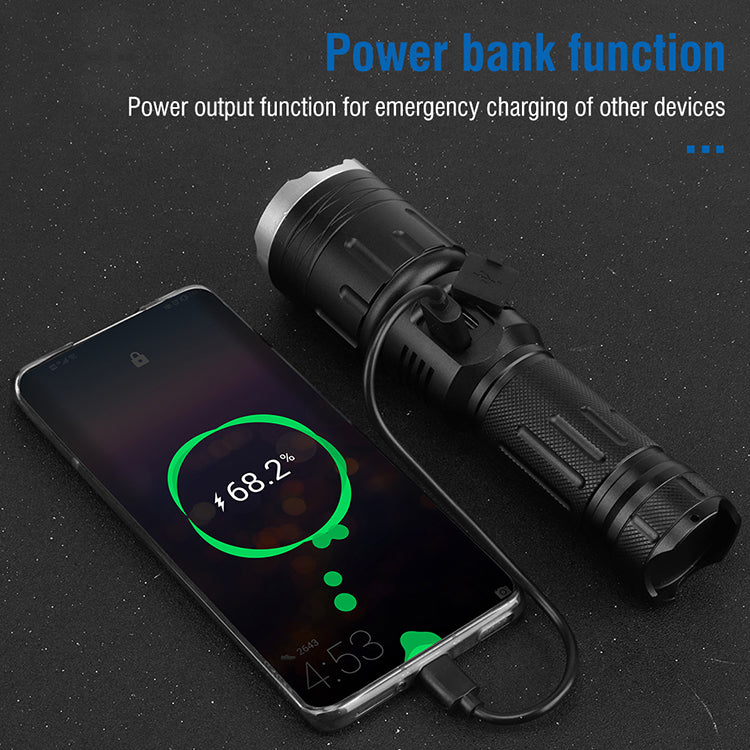 BORUiT 5000lm Flashlight