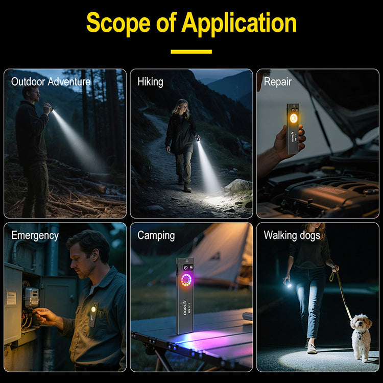 BORUiT U8 Mini Flashlight