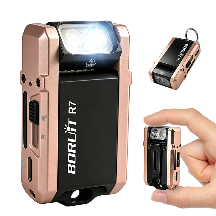 BORUiT R7 Mini Flashlight