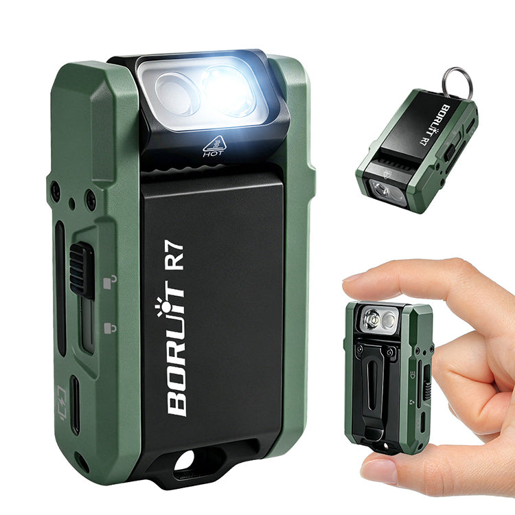 BORUiT R7 Mini Flashlight