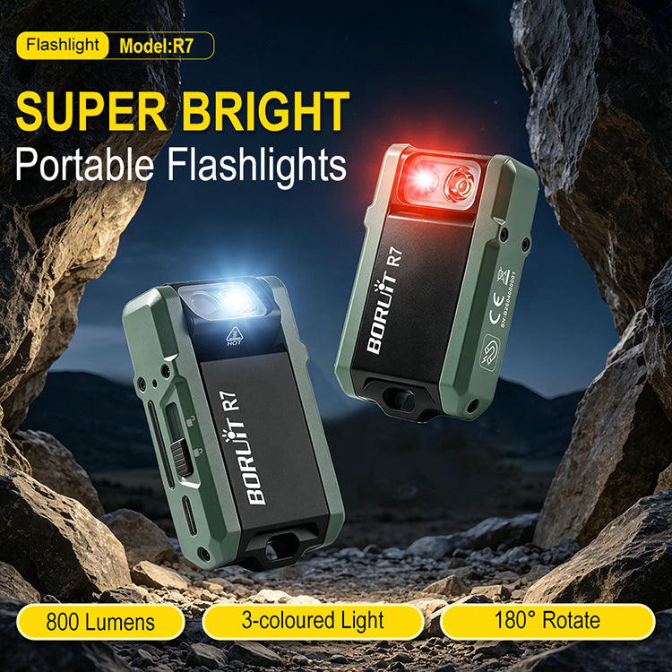 BORUiT R7 Mini Flashlight
