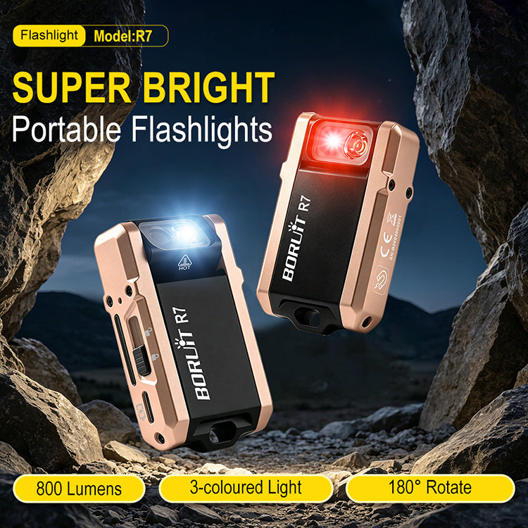 BORUiT R7 Mini Flashlight