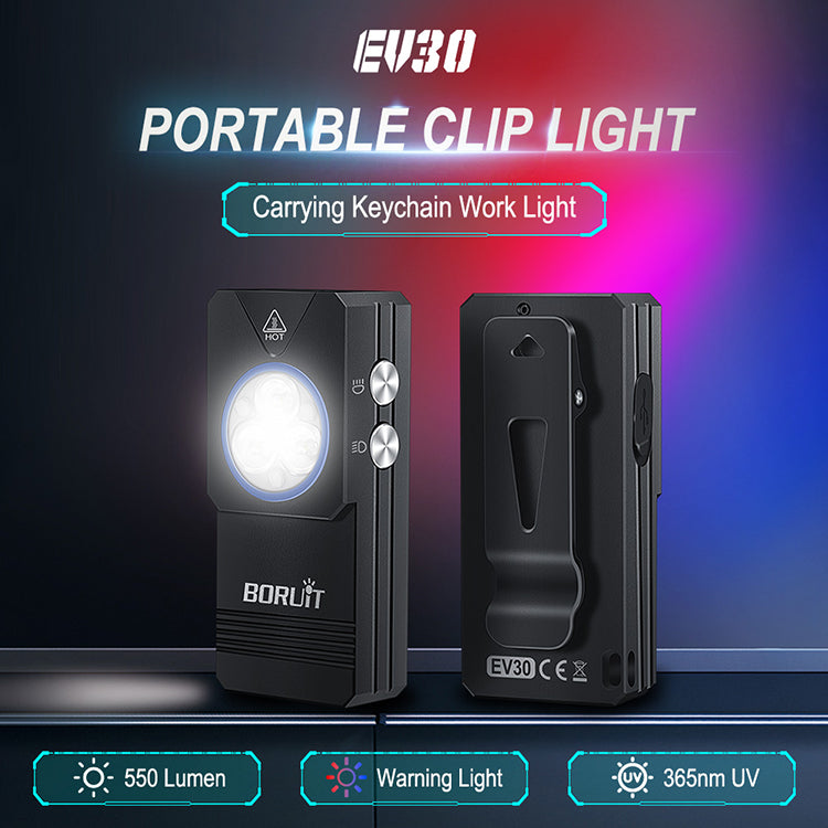 BORUiT EV30 Mini Flashlight