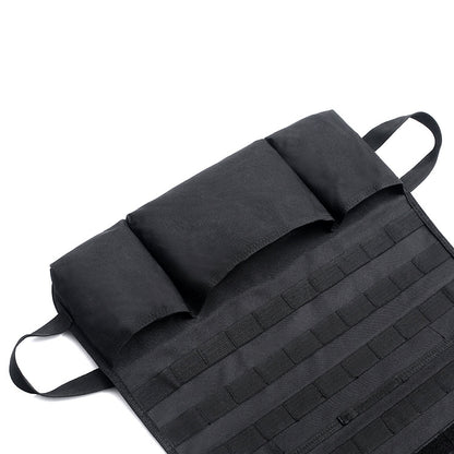 Vehicle rear seat back organizer (Black)