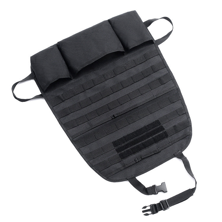 Vehicle rear seat back organizer (Black)