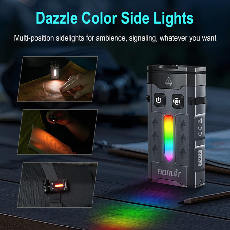 BORUiT EV20 Mini Flashlight