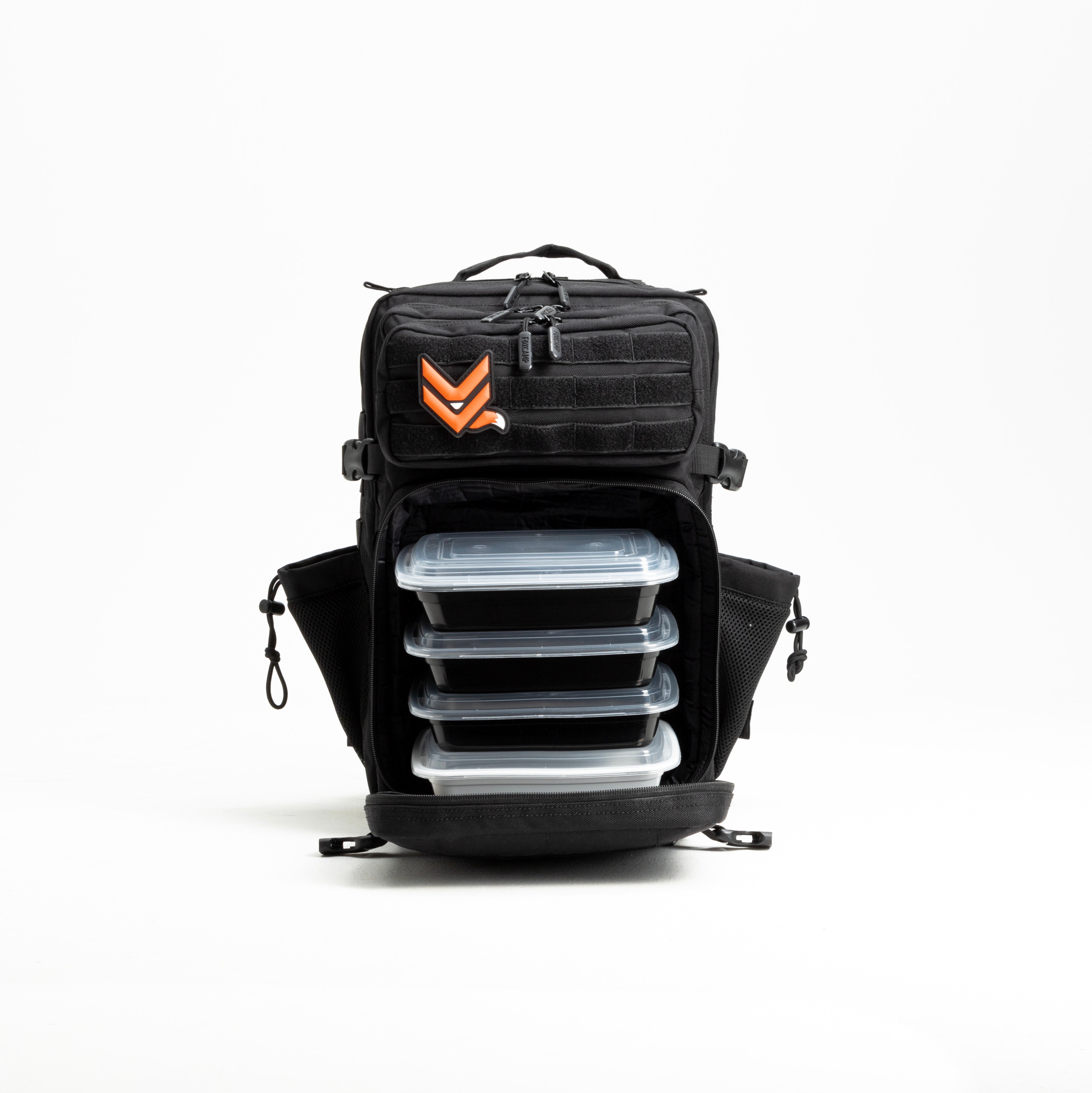 ALPHA - Black 45L Meals Backpack – FoxCamp